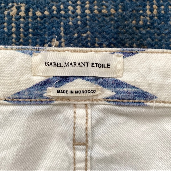 Isabel Marant Etoile Printed Nea Jeans 42 - Picture 5 of 6